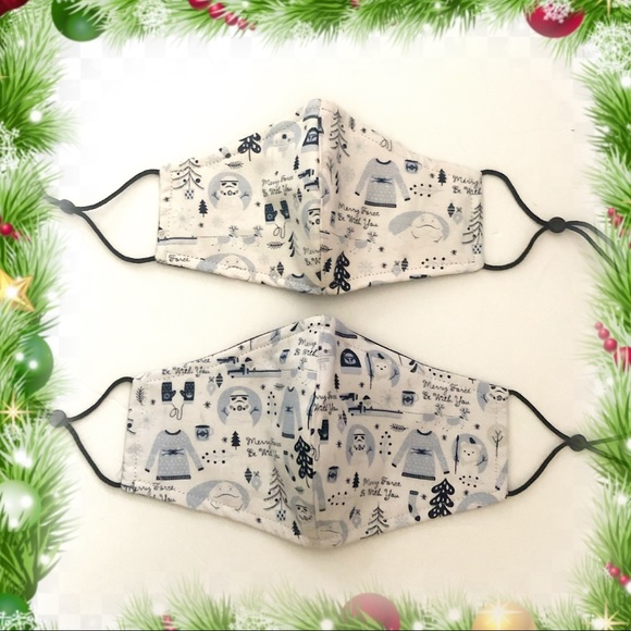 Star Wars Christmas Themed Face Mask - Picture 2 of 4